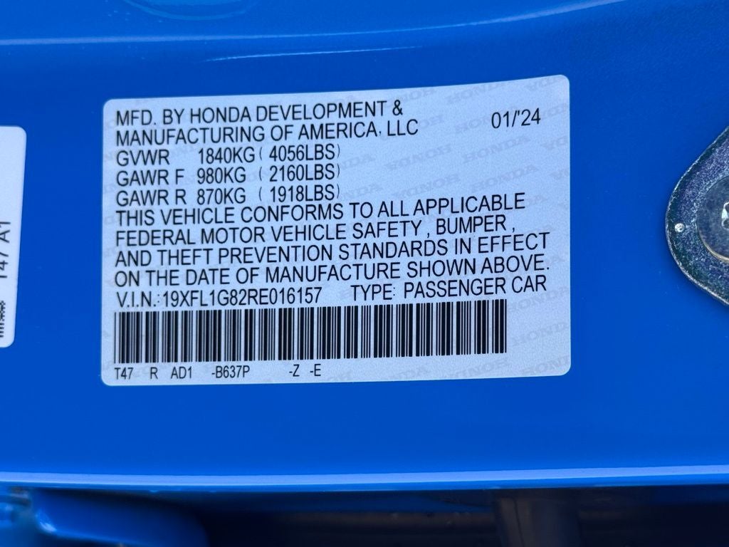 2024 Honda Civic Sport Touring