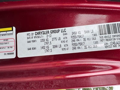 2012 Jeep Wrangler Unlimited Sport
