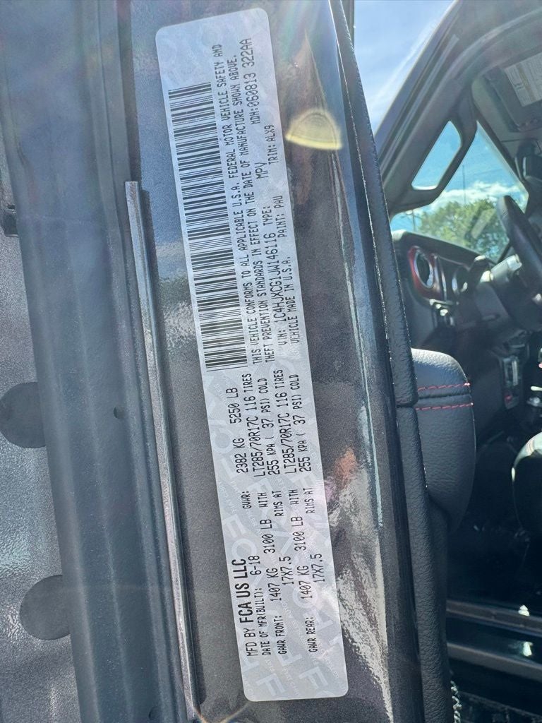 2018 Jeep Wrangler Rubicon