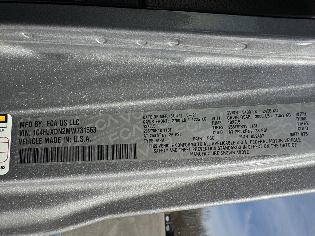 2021 Jeep Wrangler Unlimited Sport Altitude