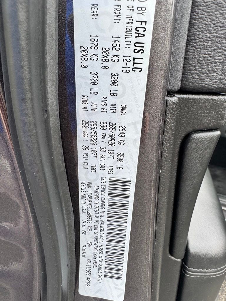2020 Jeep Grand Cherokee Altitude