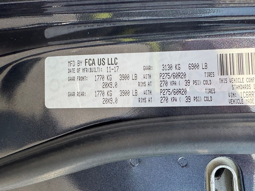 2018 RAM 1500 Laramie Longhorn