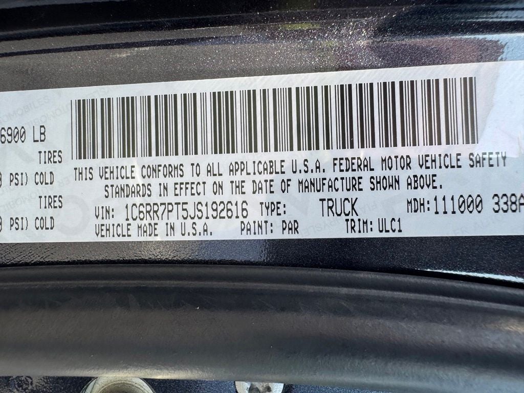 2018 RAM 1500 Laramie Longhorn