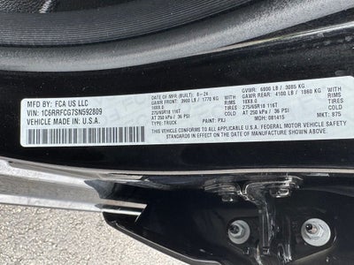 2025 RAM 1500 Tradesman