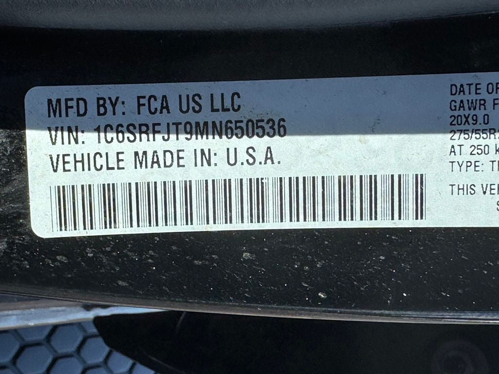 2021 RAM 1500 Laramie