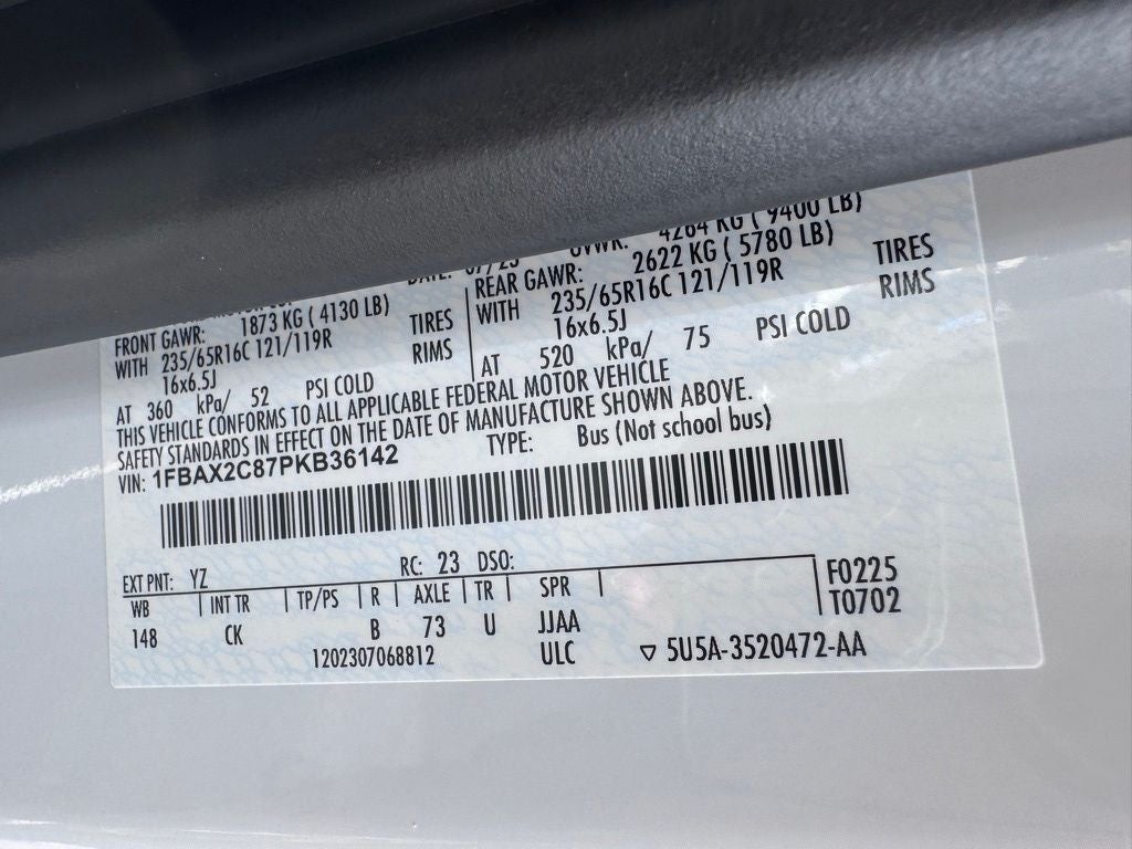 2023 Ford Transit-350 XLT