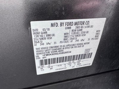 2018 Ford Explorer XLT