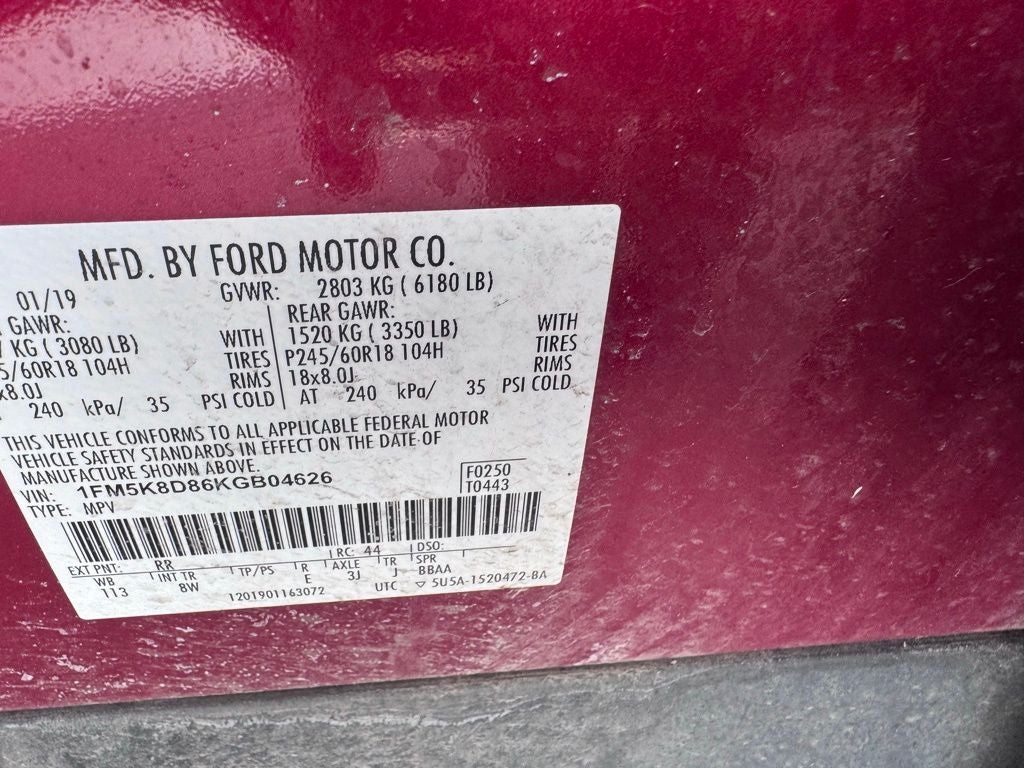 2019 Ford Explorer XLT