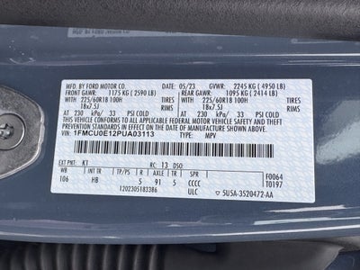 2023 Ford Escape Plug-In Hybrid Base