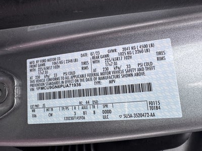 2023 Ford Escape Active