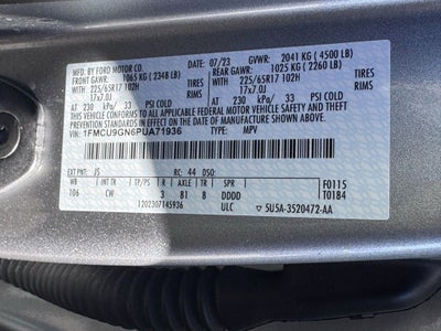 2023 Ford Escape Active