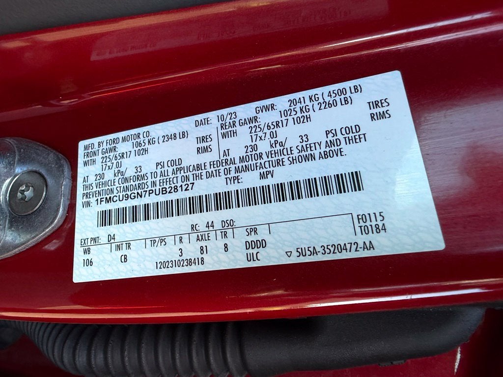 2023 Ford Escape Active