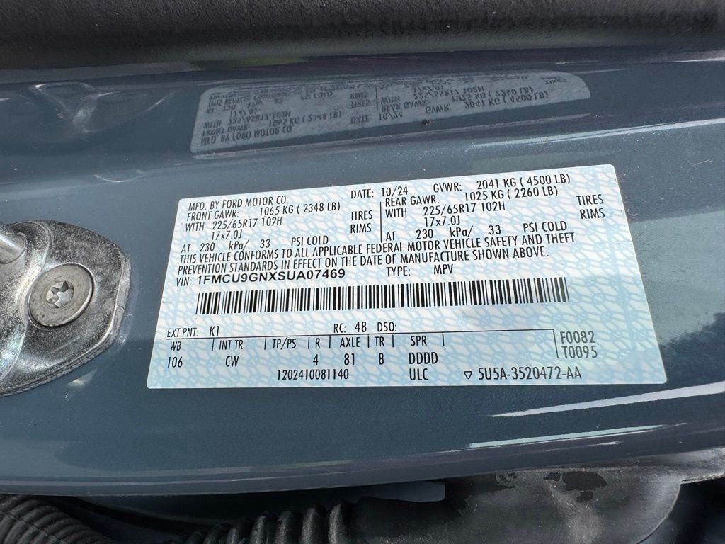 2025 Ford Escape Active