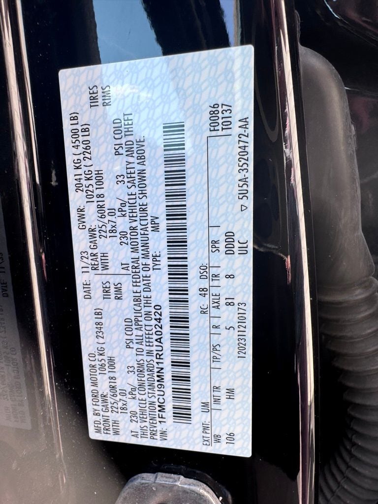 2024 Ford Escape ST-Line