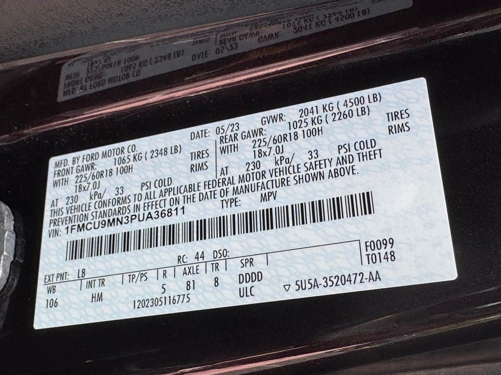 2023 Ford Escape ST-Line