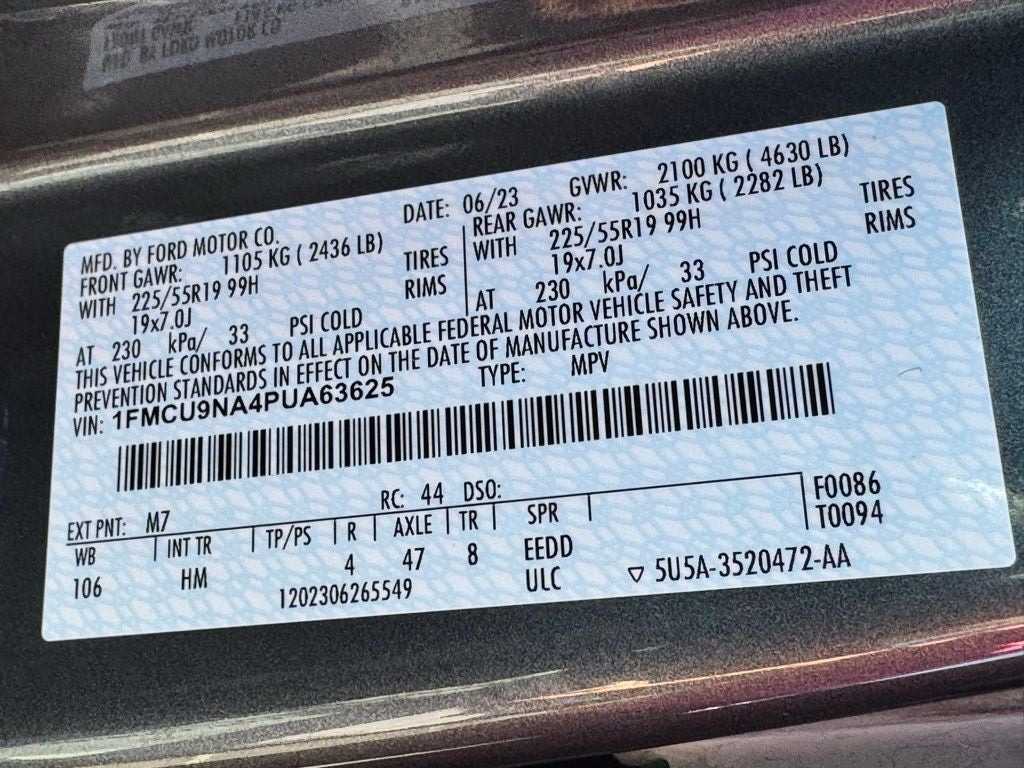 2023 Ford Escape ST-Line Select