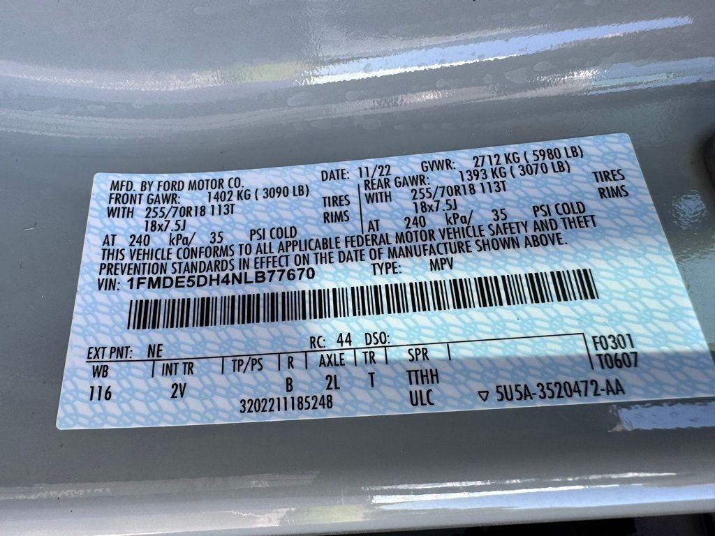 2022 Ford Bronco Outer Banks