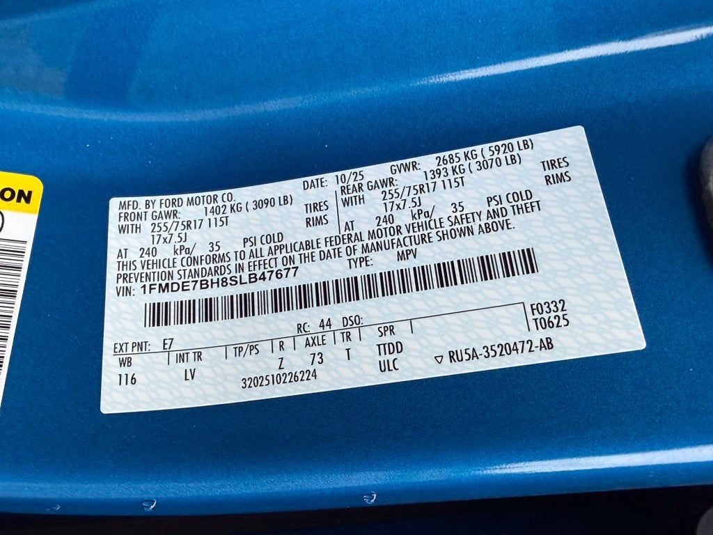 2025 Ford Bronco Big Bend