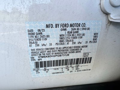 2023 Ford Explorer XLT