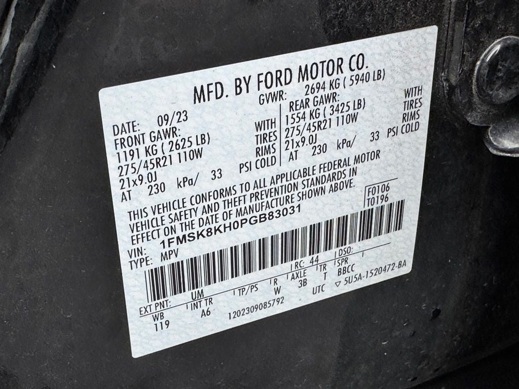 2023 Ford Explorer ST-Line