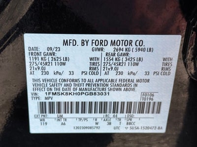 2023 Ford Explorer ST-Line