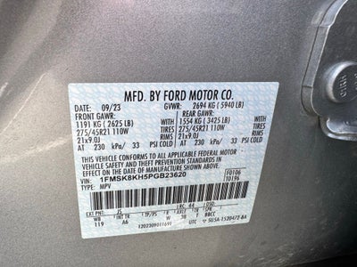 2023 Ford Explorer ST-Line