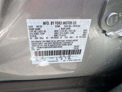 2023 Ford Explorer ST-Line