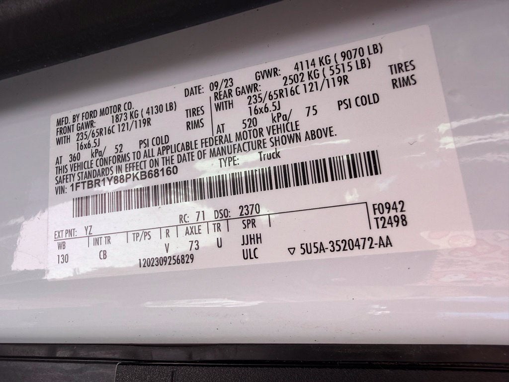 2023 Ford Transit-250 Base