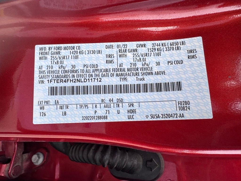 2022 Ford Ranger XLT