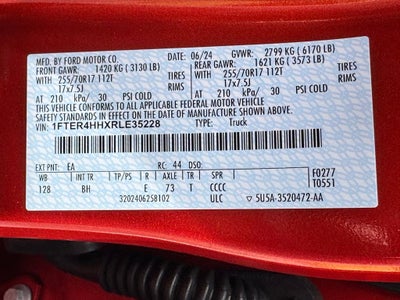2024 Ford Ranger XLT
