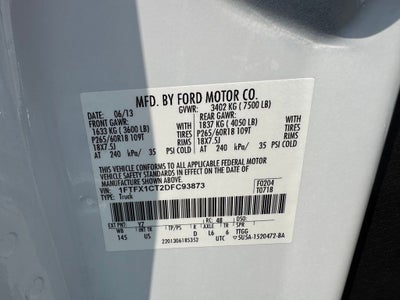 2013 Ford F-150 XLT