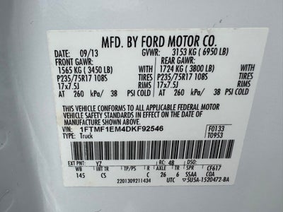 2013 Ford F-150 XL