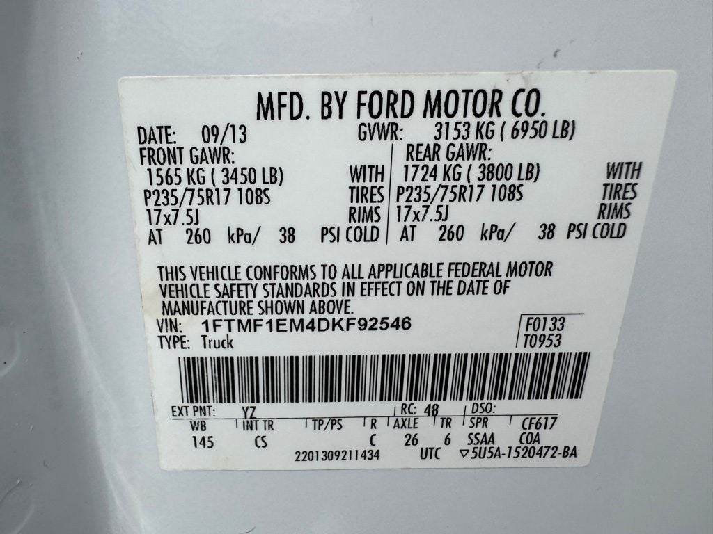 2013 Ford F-150 XL