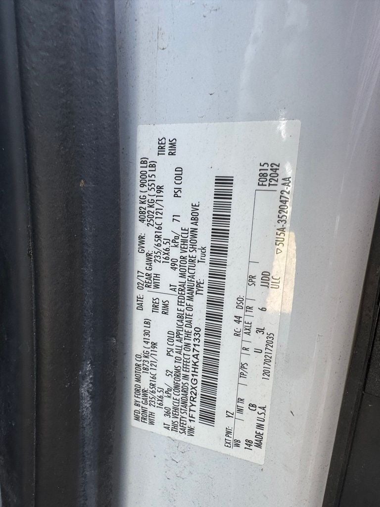 2017 Ford Transit-250 Base
