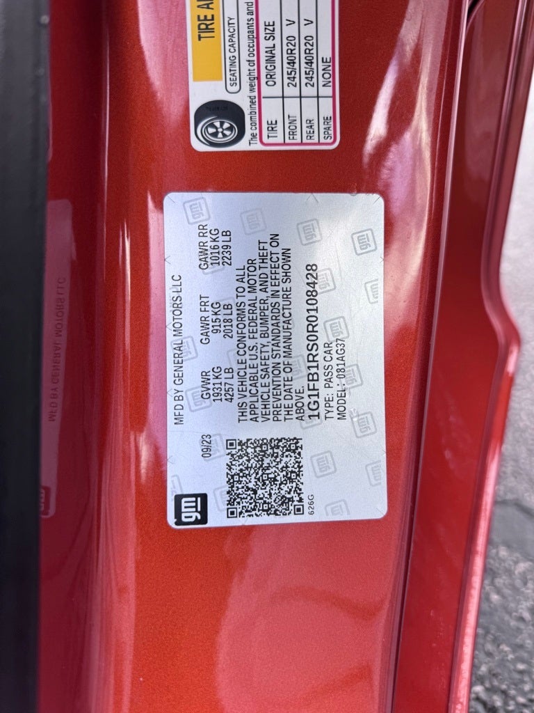 2024 Chevrolet Camaro 1LT