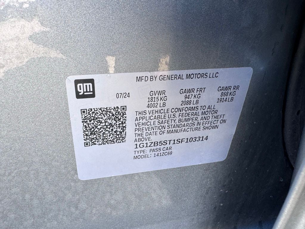 2025 Chevrolet Malibu LS 1LS