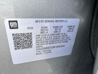 2025 Chevrolet Malibu LS 1LS