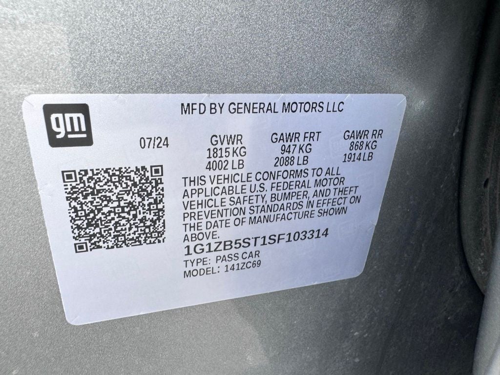 2025 Chevrolet Malibu LS 1LS