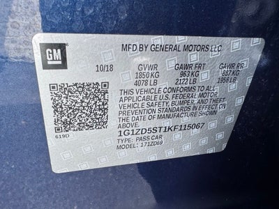 2019 Chevrolet Malibu LT