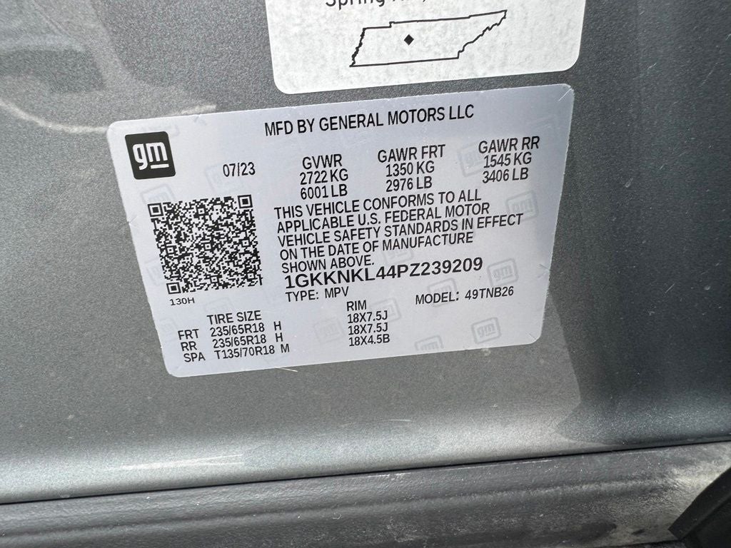 2023 GMC Acadia SLE