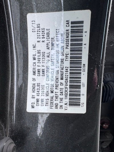 2013 Honda Accord EX-L