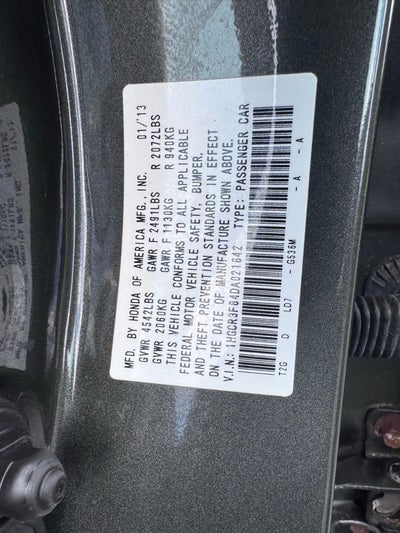 2013 Honda Accord EX-L