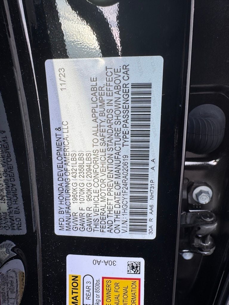 2024 Honda Accord LX