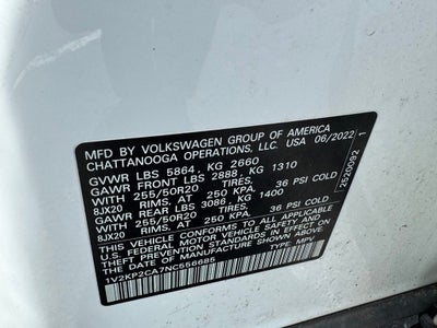 2022 Volkswagen Atlas 2.0T SE w/Technology