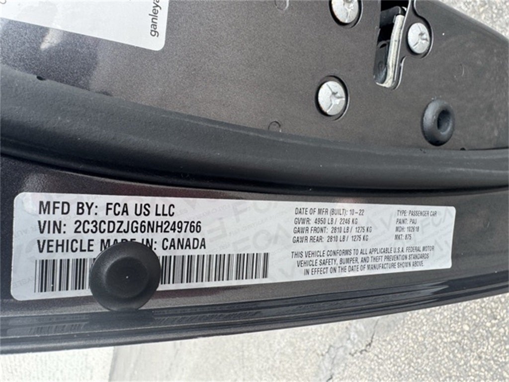 2022 Dodge Challenger GT