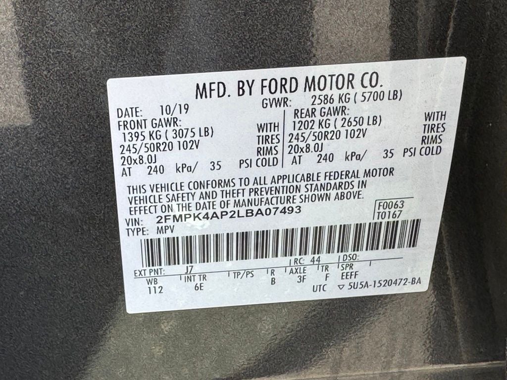 2020 Ford Edge ST