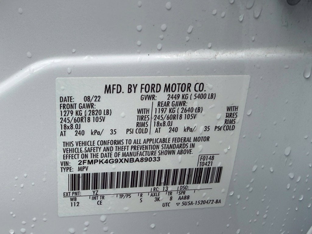 2022 Ford Edge SE