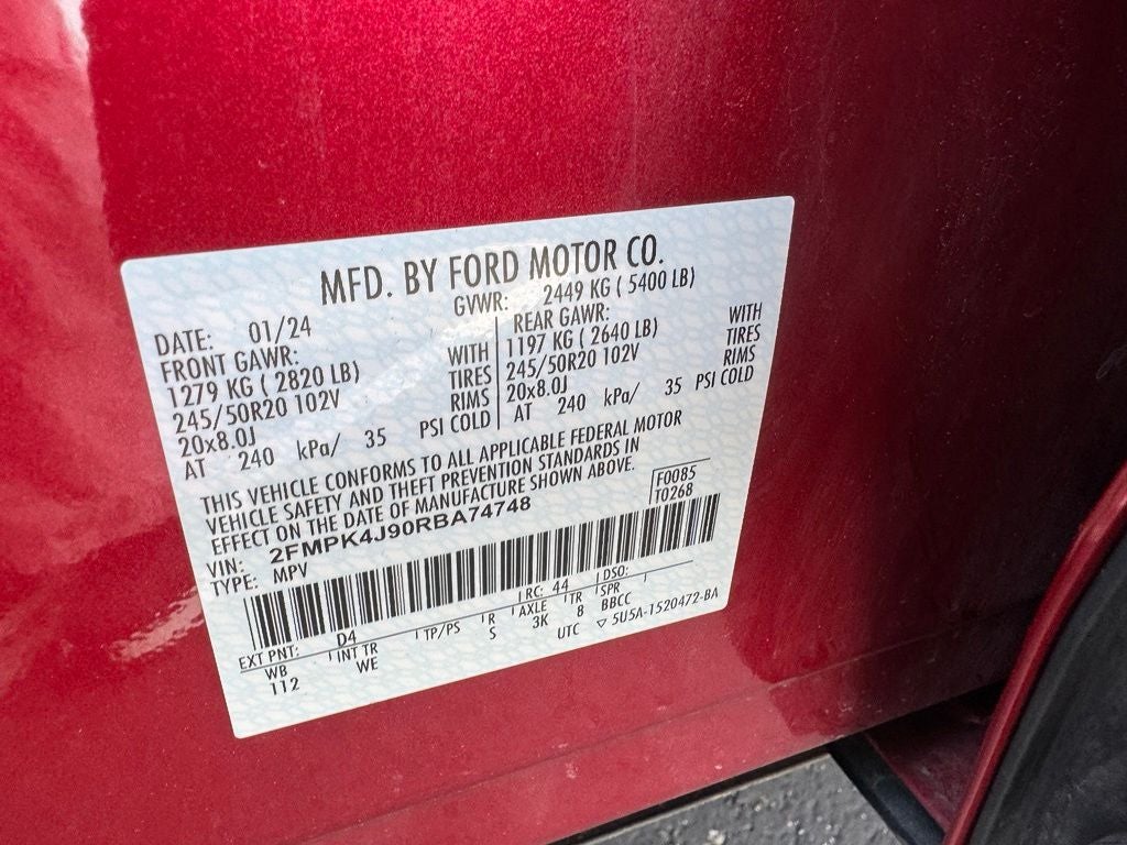2024 Ford Edge ST Line