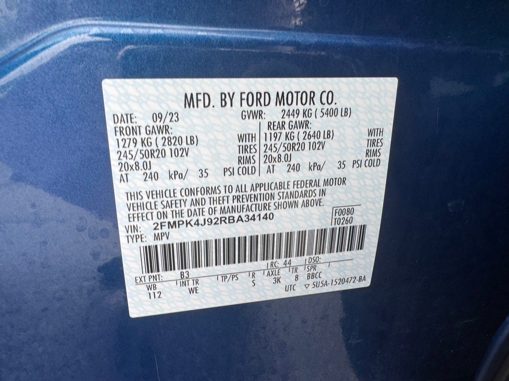 2024 Ford Edge ST Line