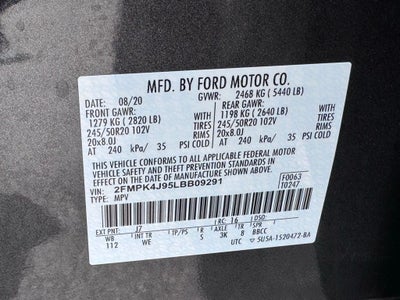 2020 Ford Edge ST Line
